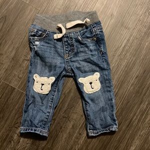 Baby Gap - Bear Jeans - 6-12M